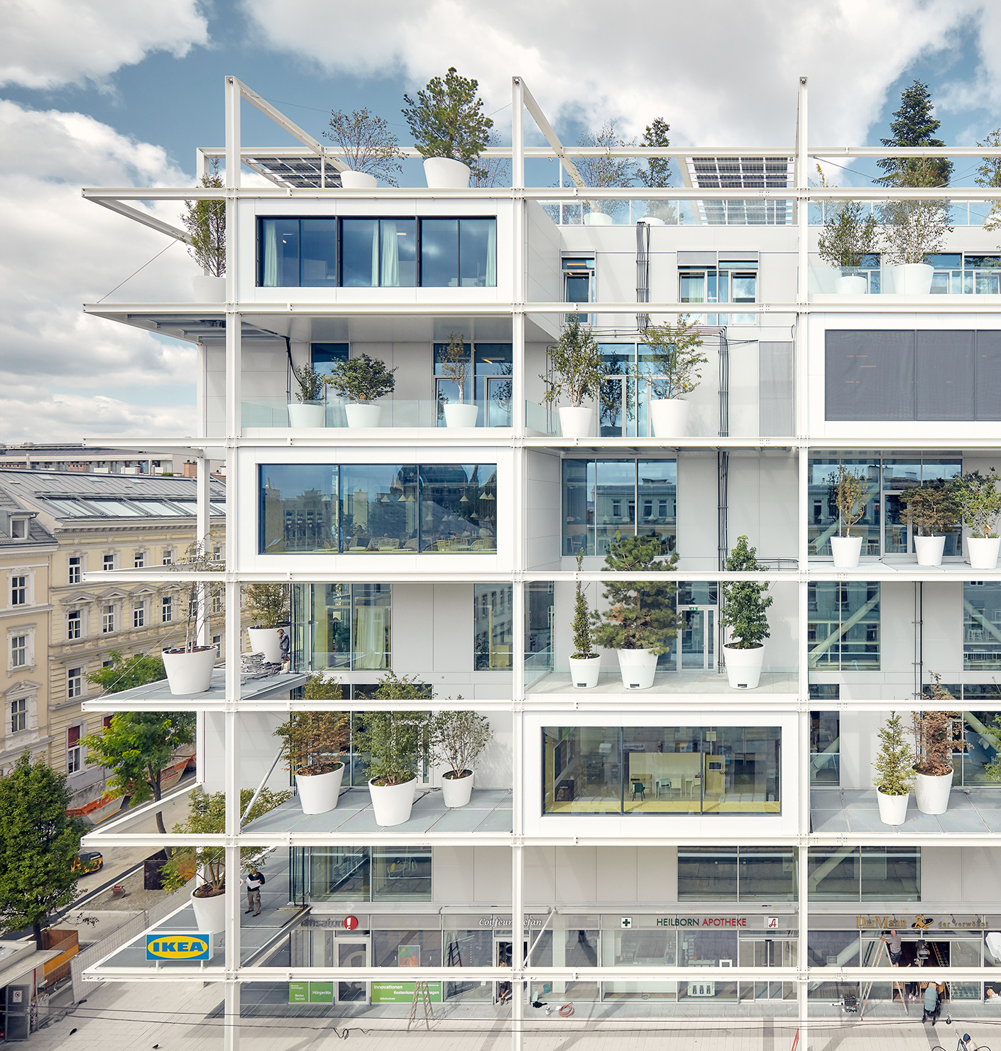 IKEA store in Vienna by querkraft Architekten