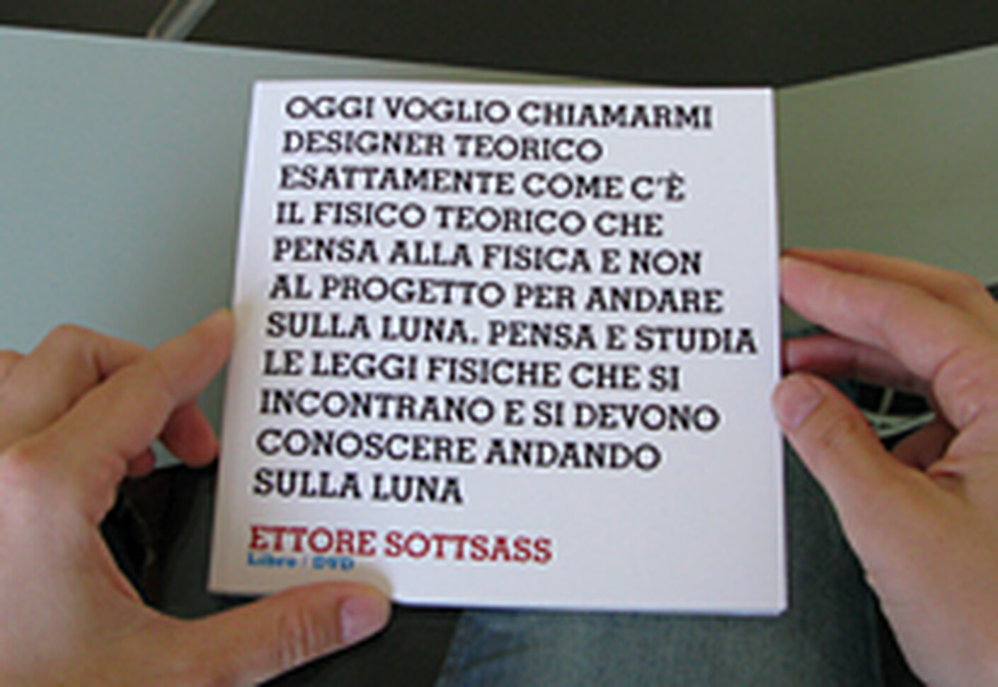 Designers don't drink from paper cups