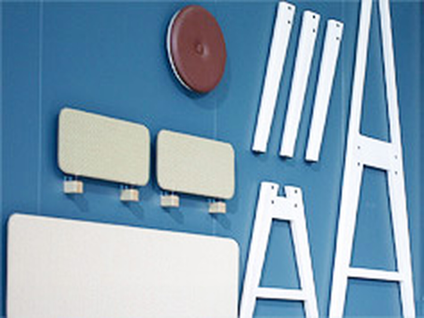 Was ist das Büro? Eine kleine Stadt oder ein Camping-Platz?