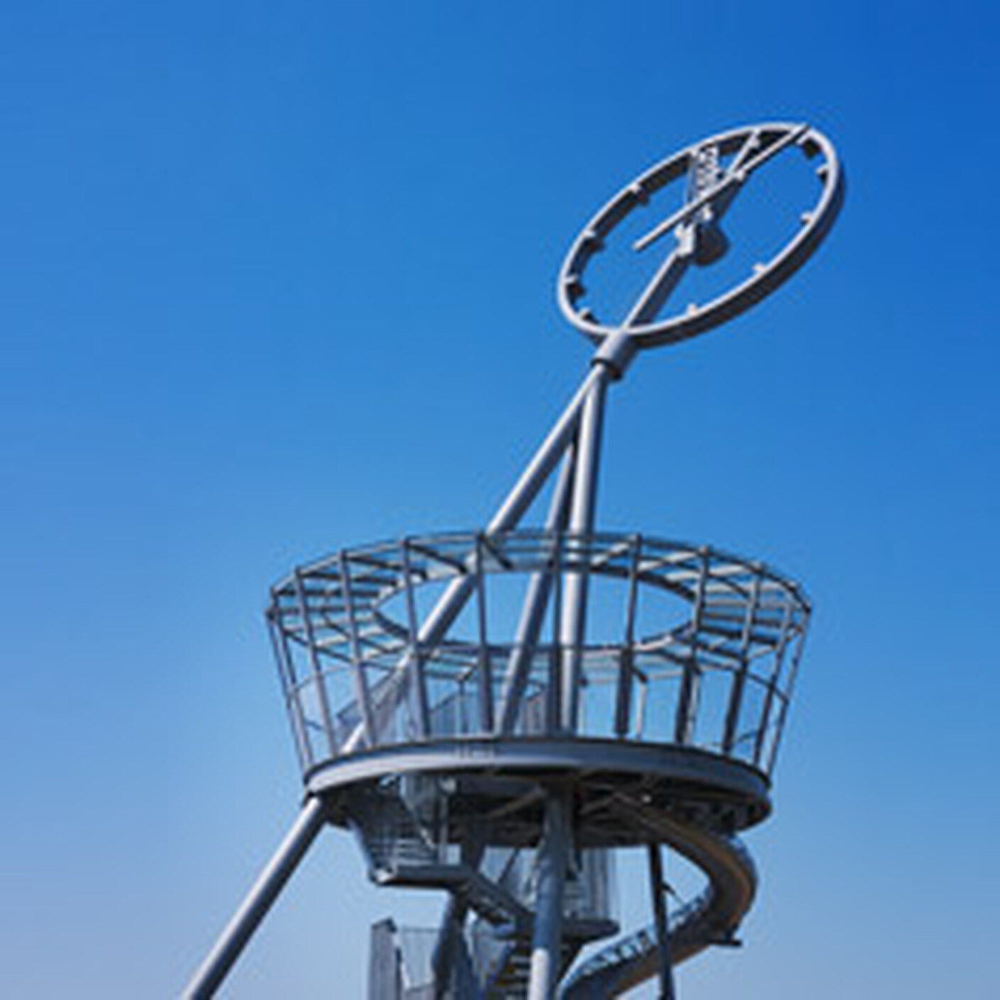 Abwärts geht’s in der Röhre