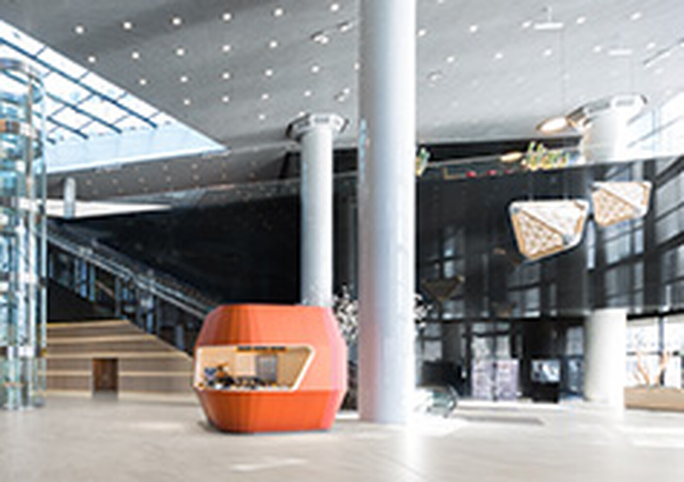 Freundlicher Empfang