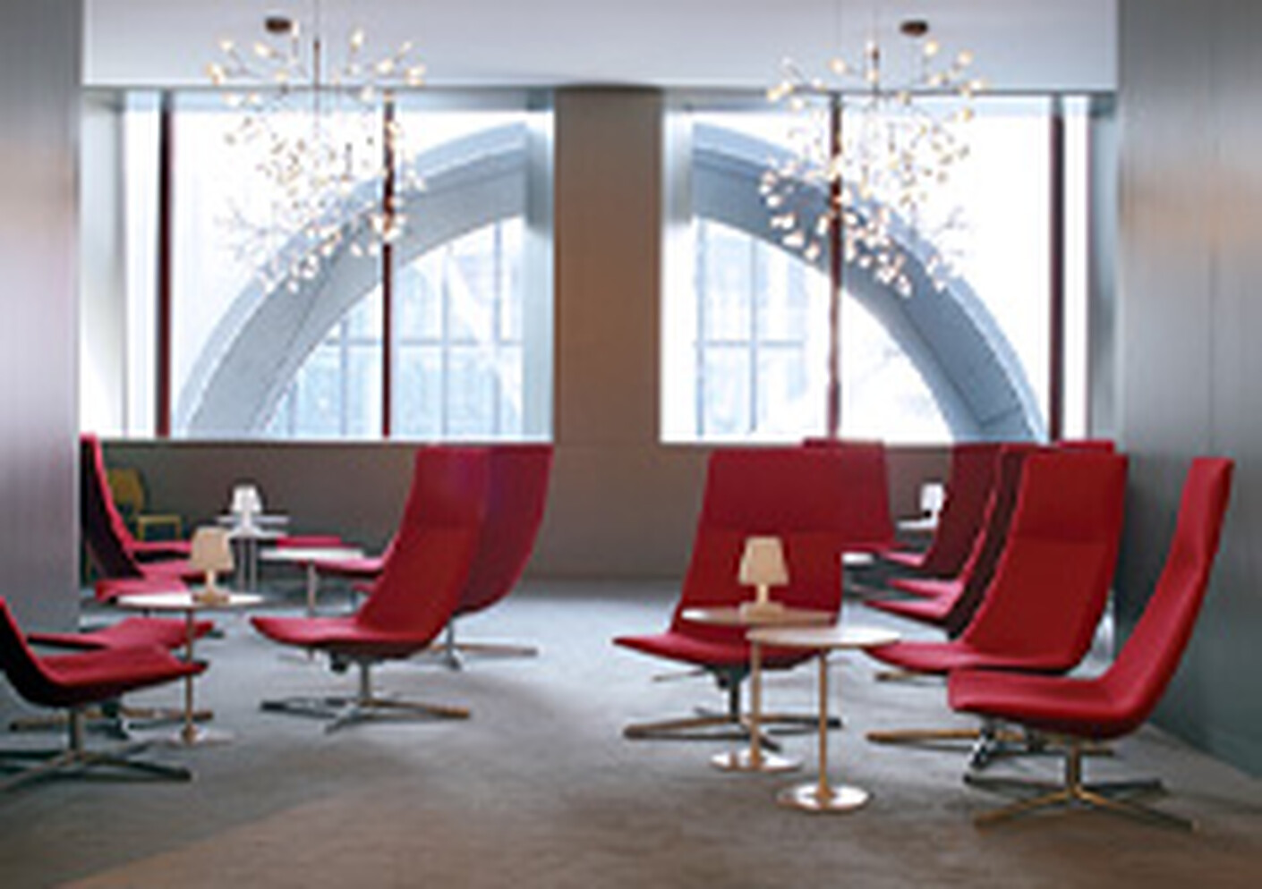 It is here that protagonists  of the art business gather