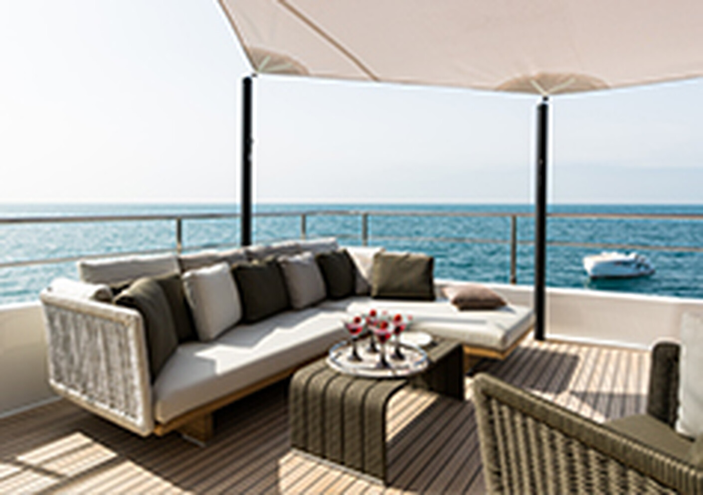 On-board islands of relaxation