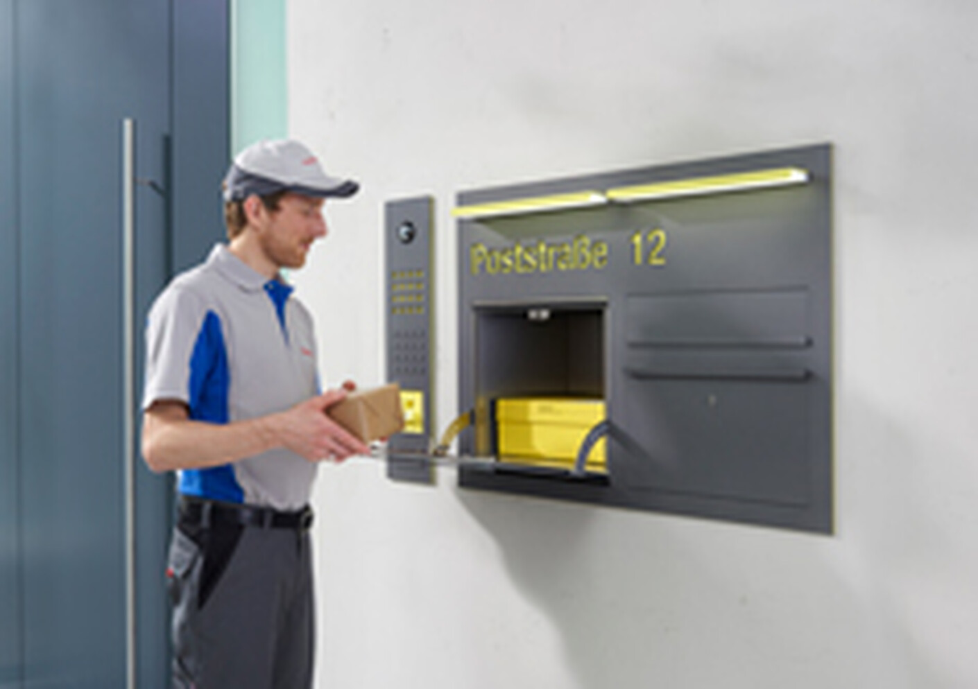 Pakete jederzeit empfangen