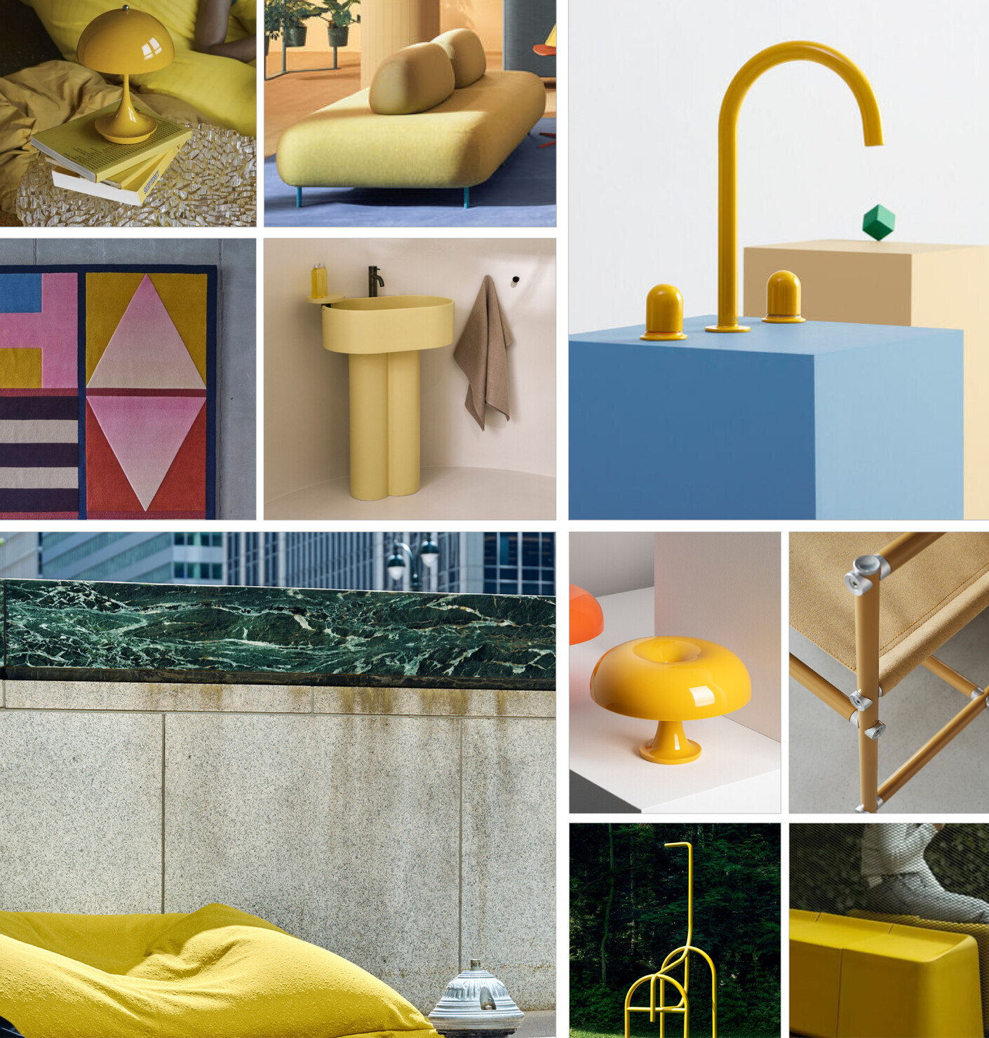 Fokus Farbe: Gelb