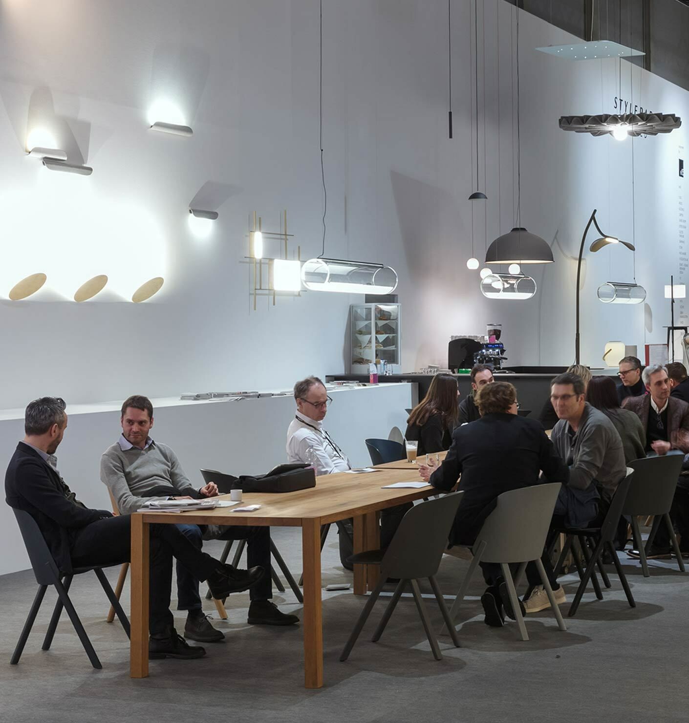 Laufsteg für das Licht