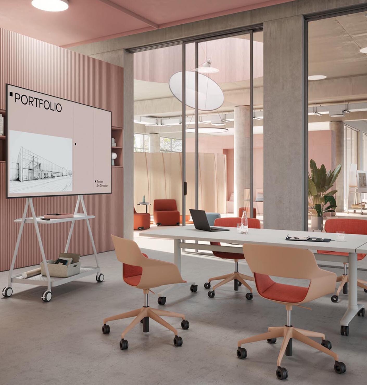 Möbel für agiles Arbeiten