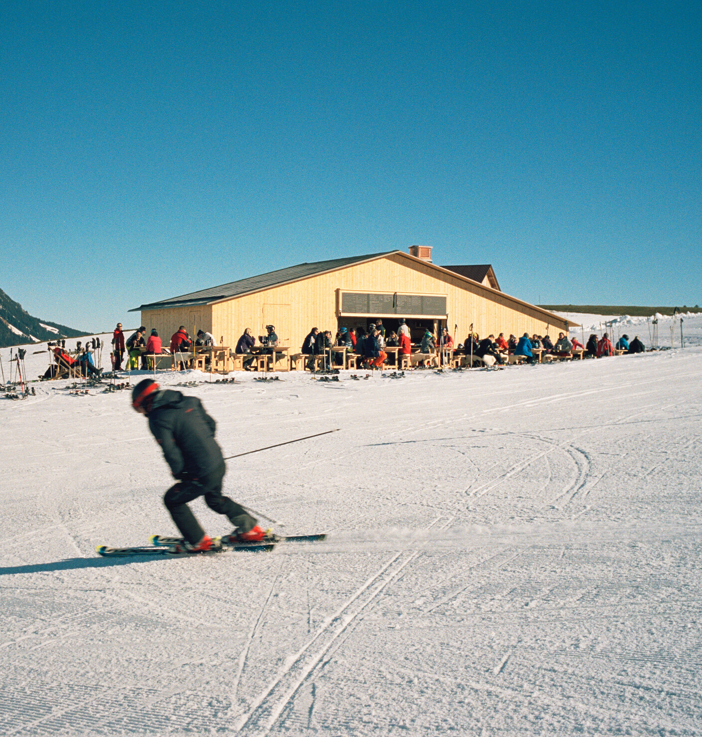 Ski and chips