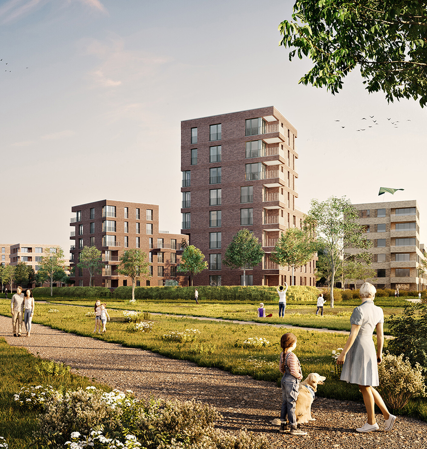 Duschen in der grünen Oase