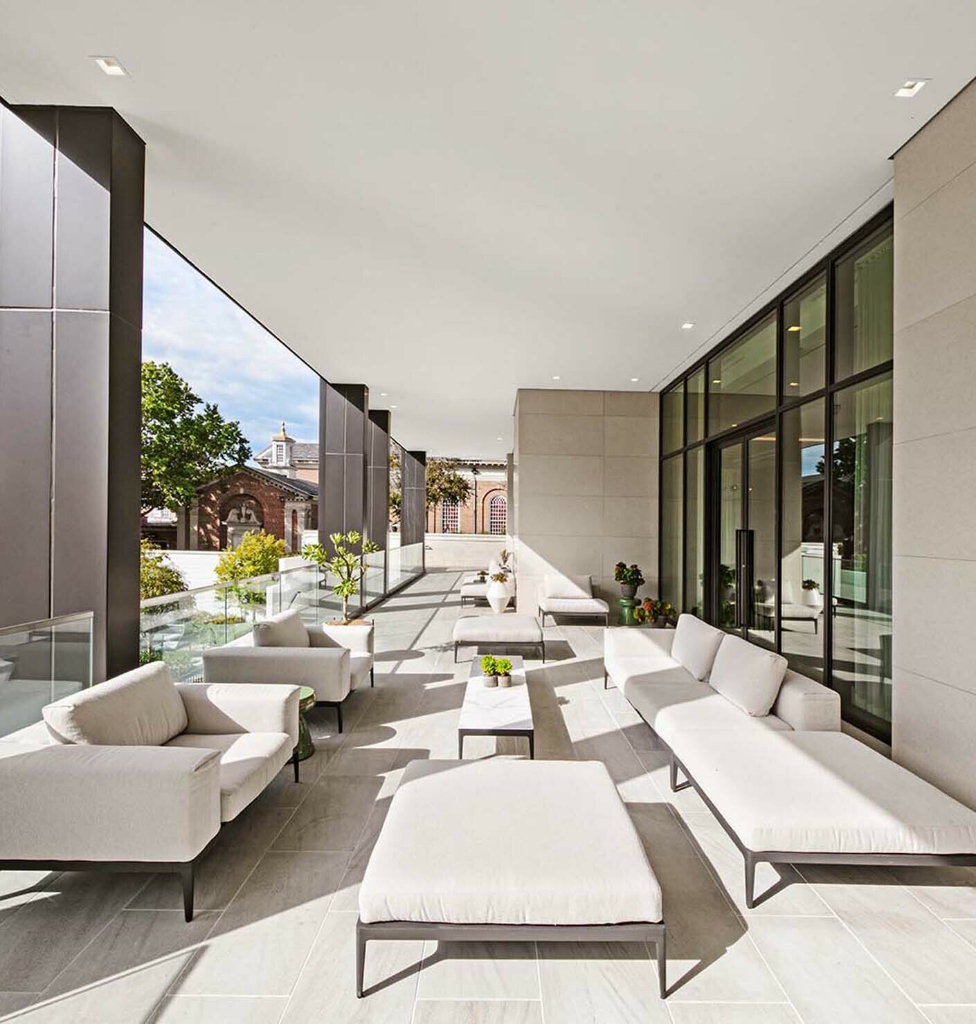 Above the rooftops of Houston