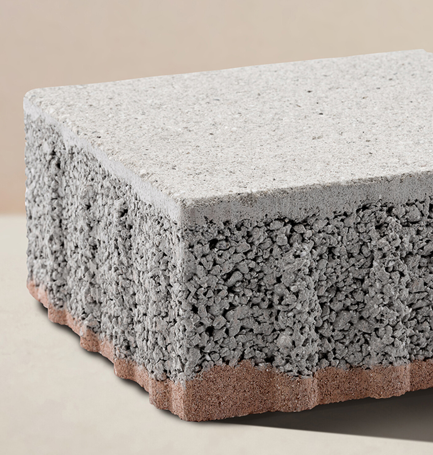 Permeable paving stones