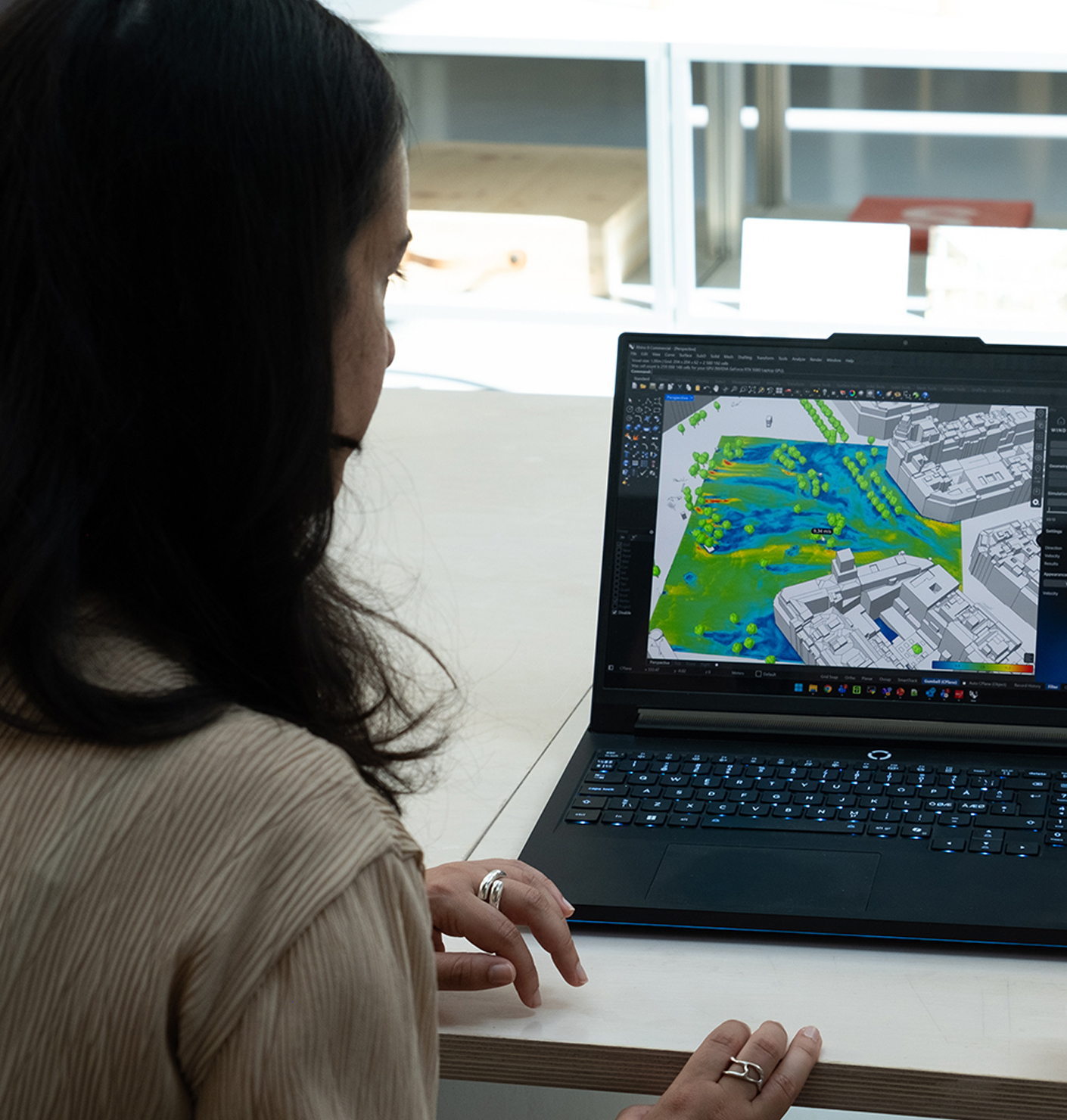 Climate analysis in real time
