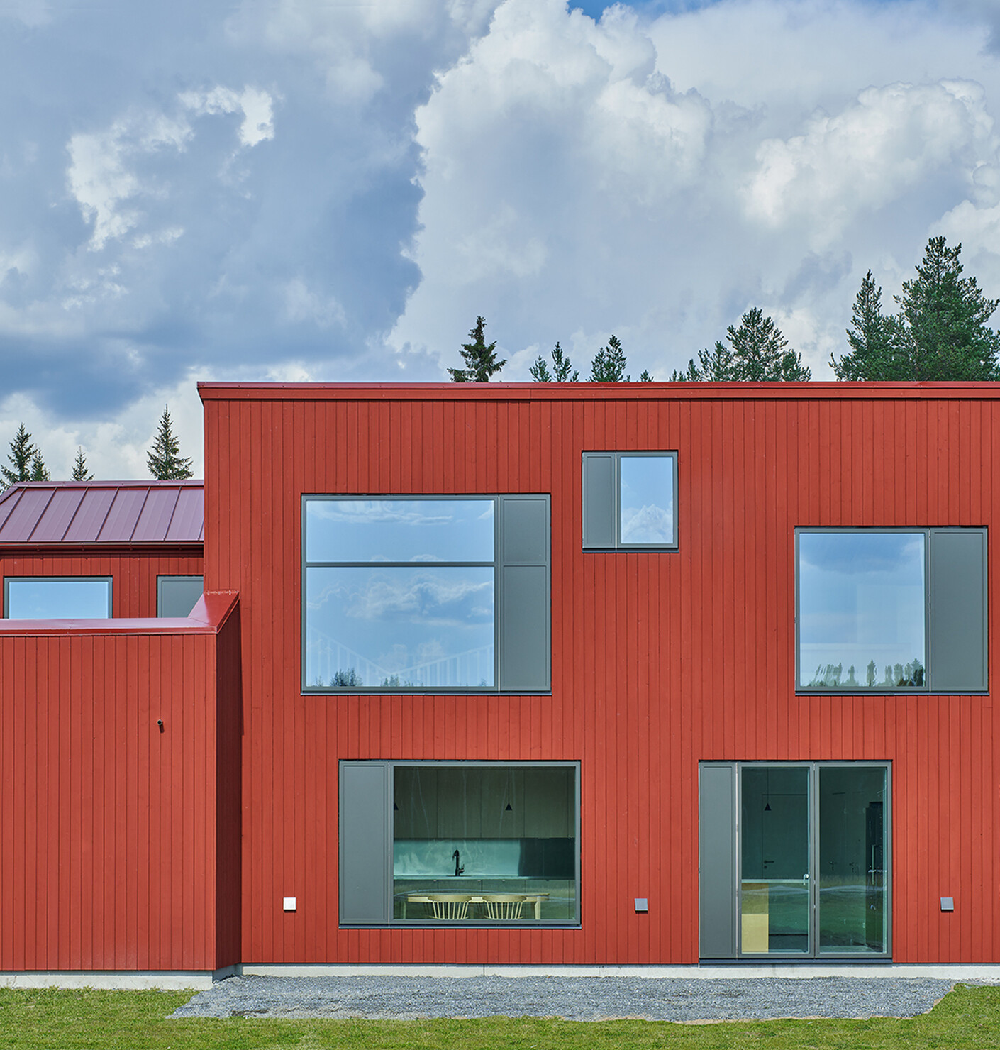 A Statement in Falu Red