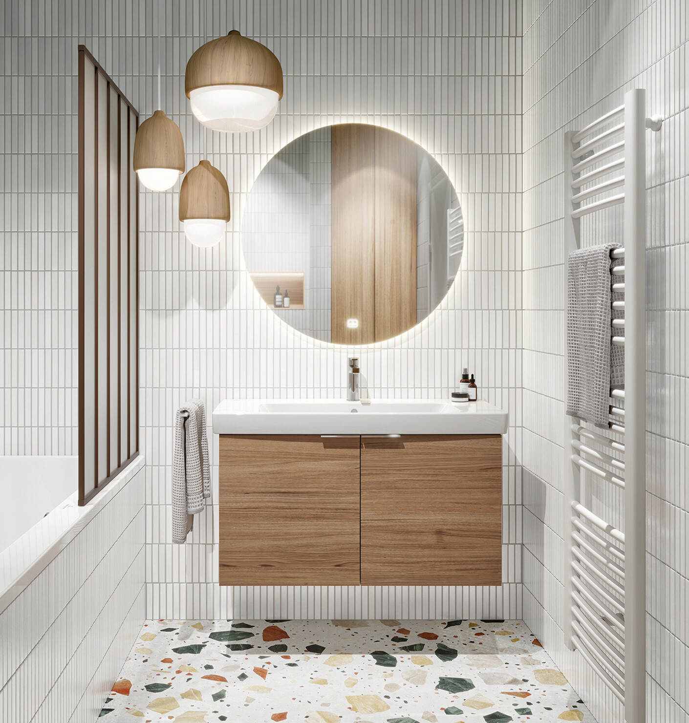 Klaviatur für das Bad