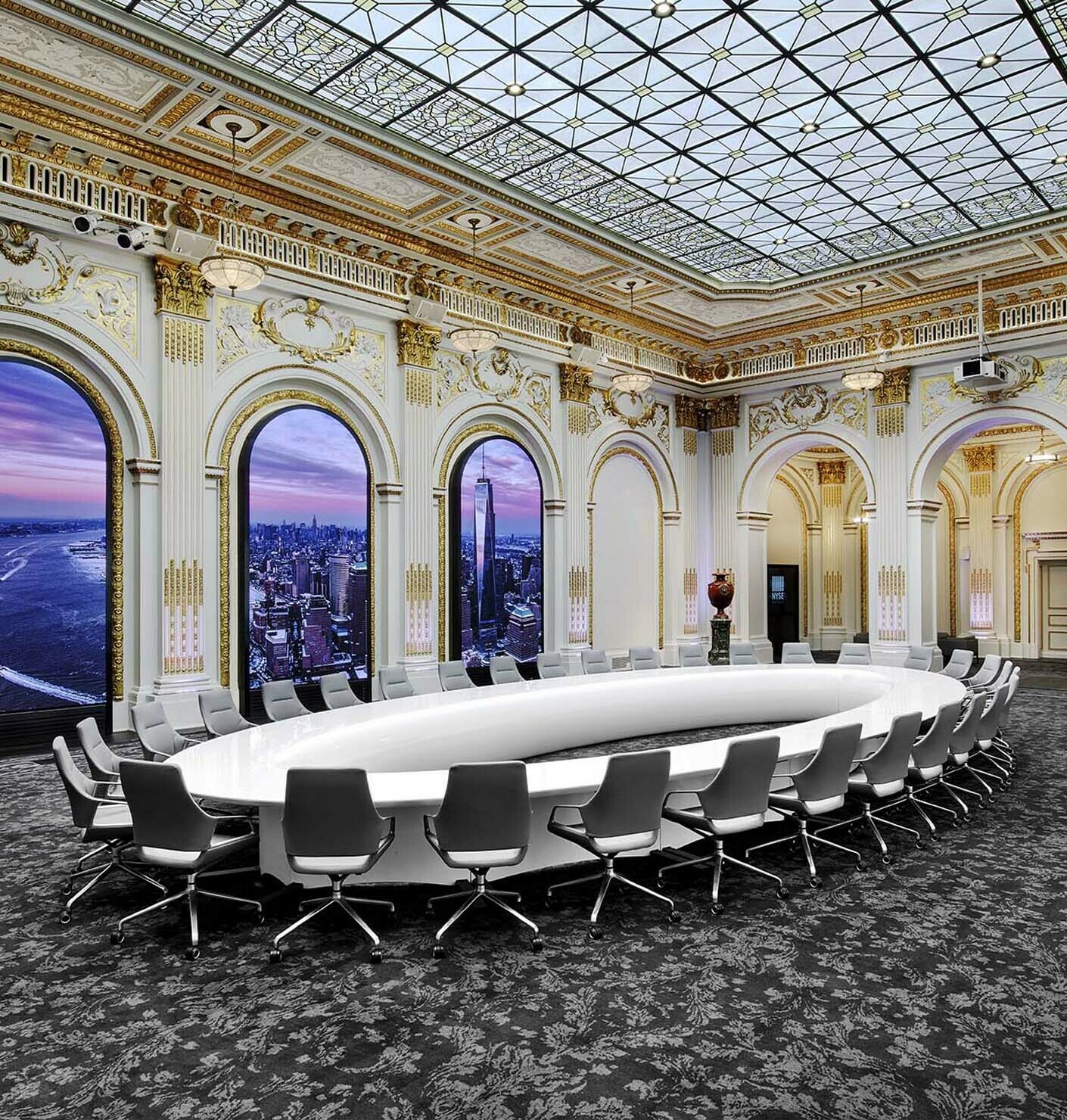 Taking a seat at the stock exchange