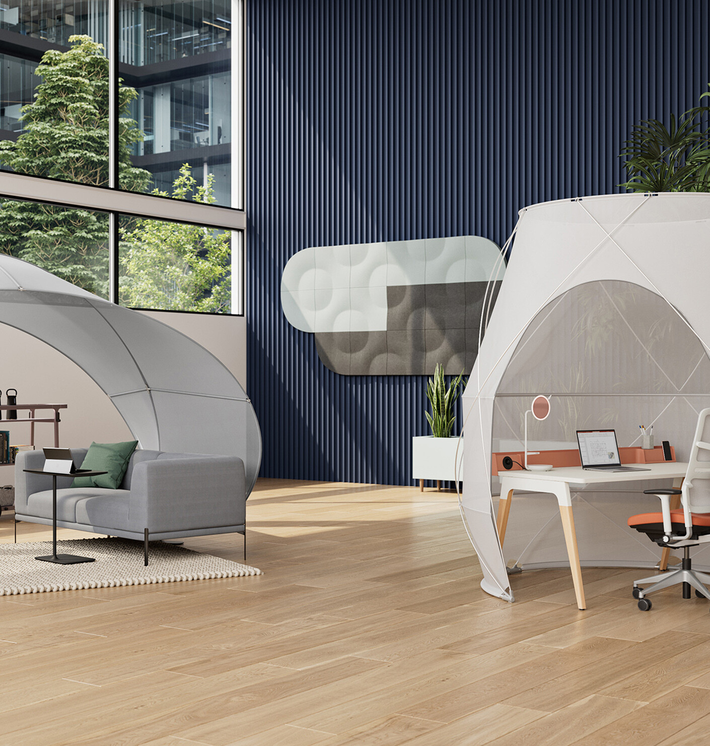 A Tent in the Office