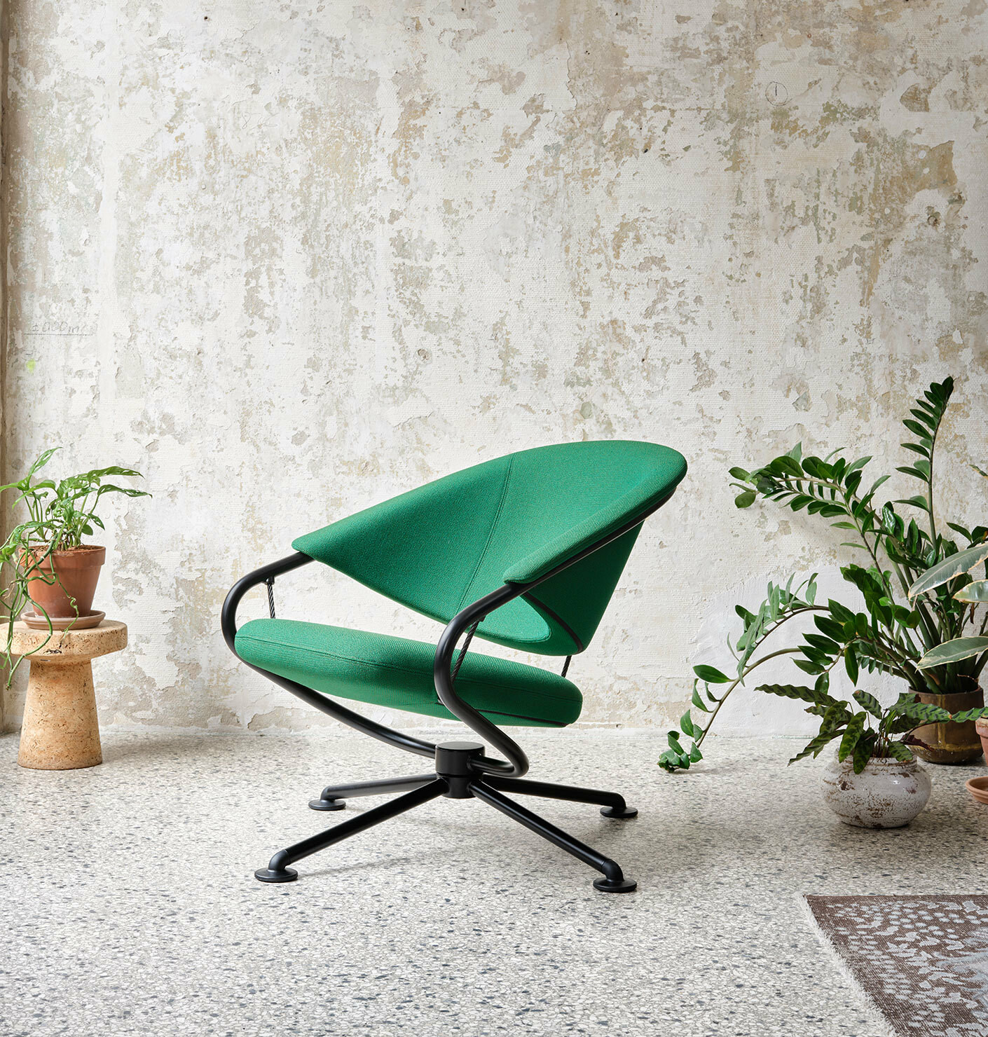 Das Stahlseil macht alles für uns