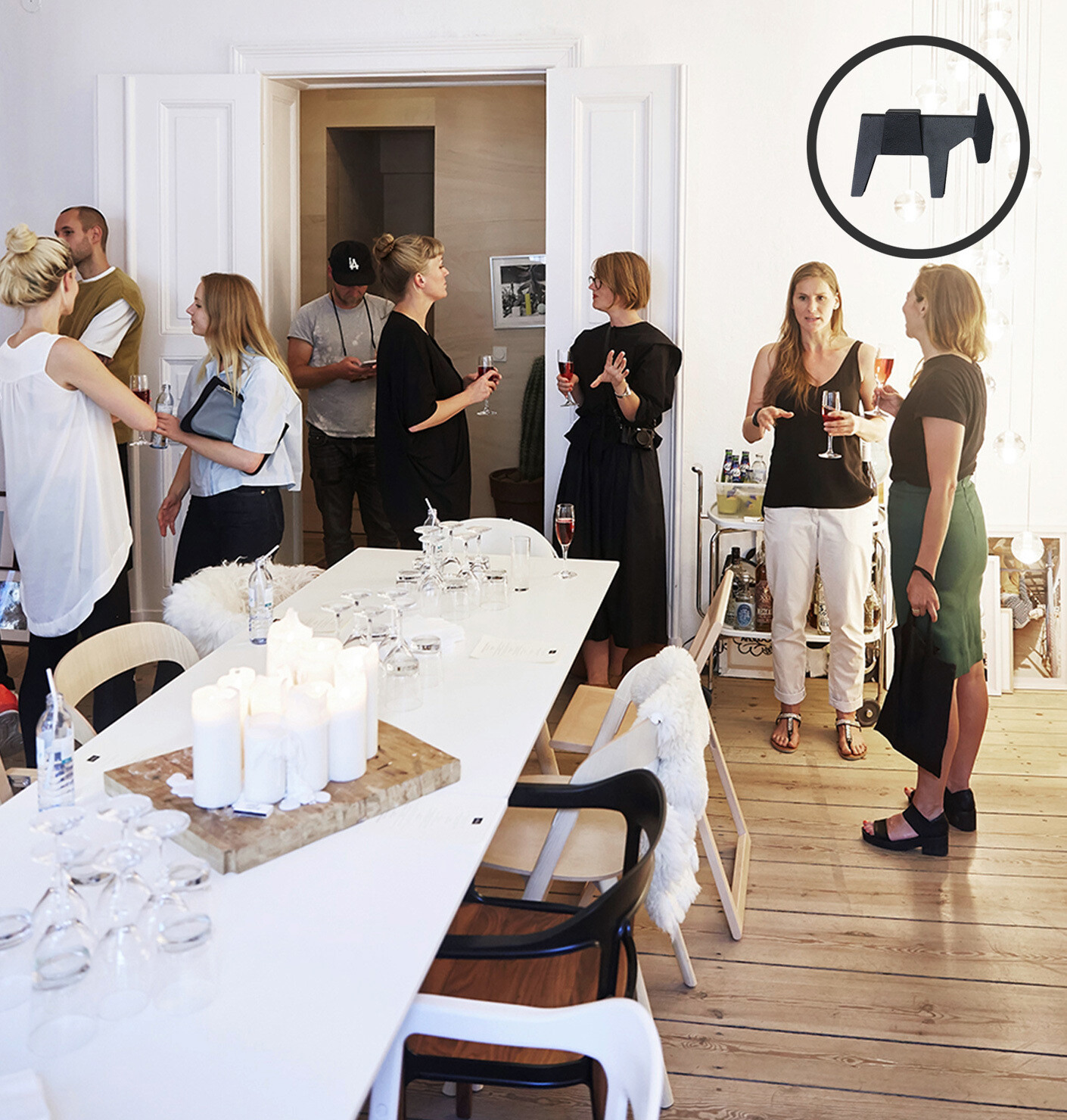 An apartment for friends and their friends