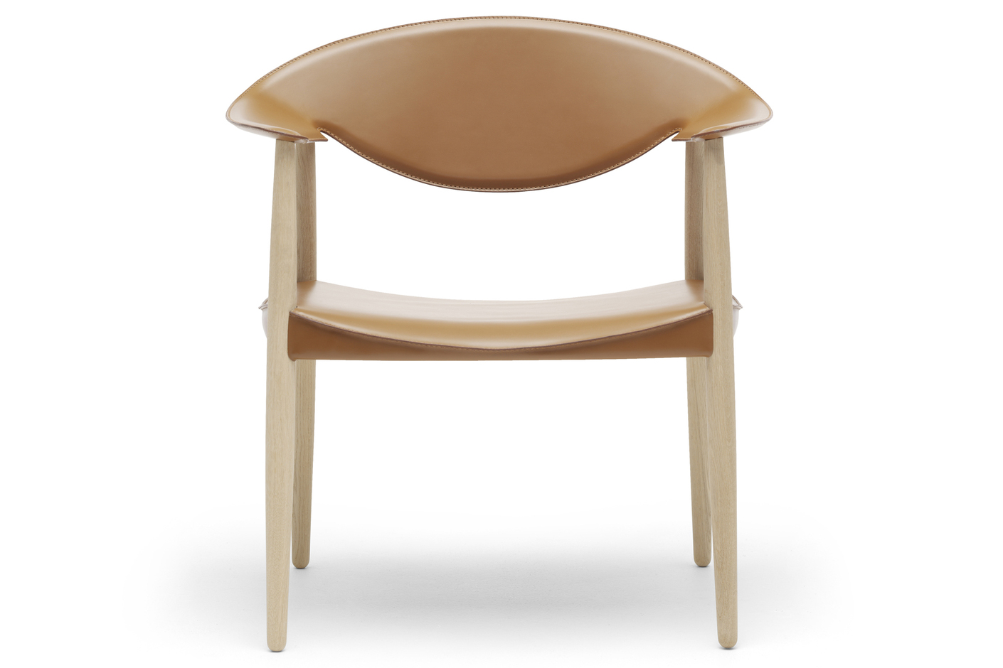 Lm92 Oak Natural Saddle Leather Front