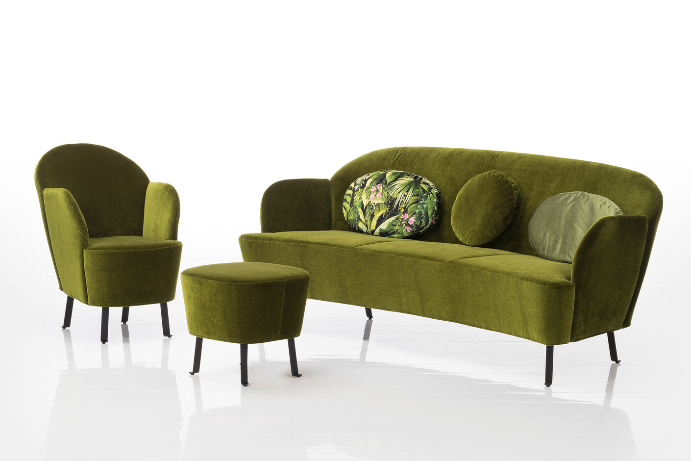 Floret dreisitziges Sofa