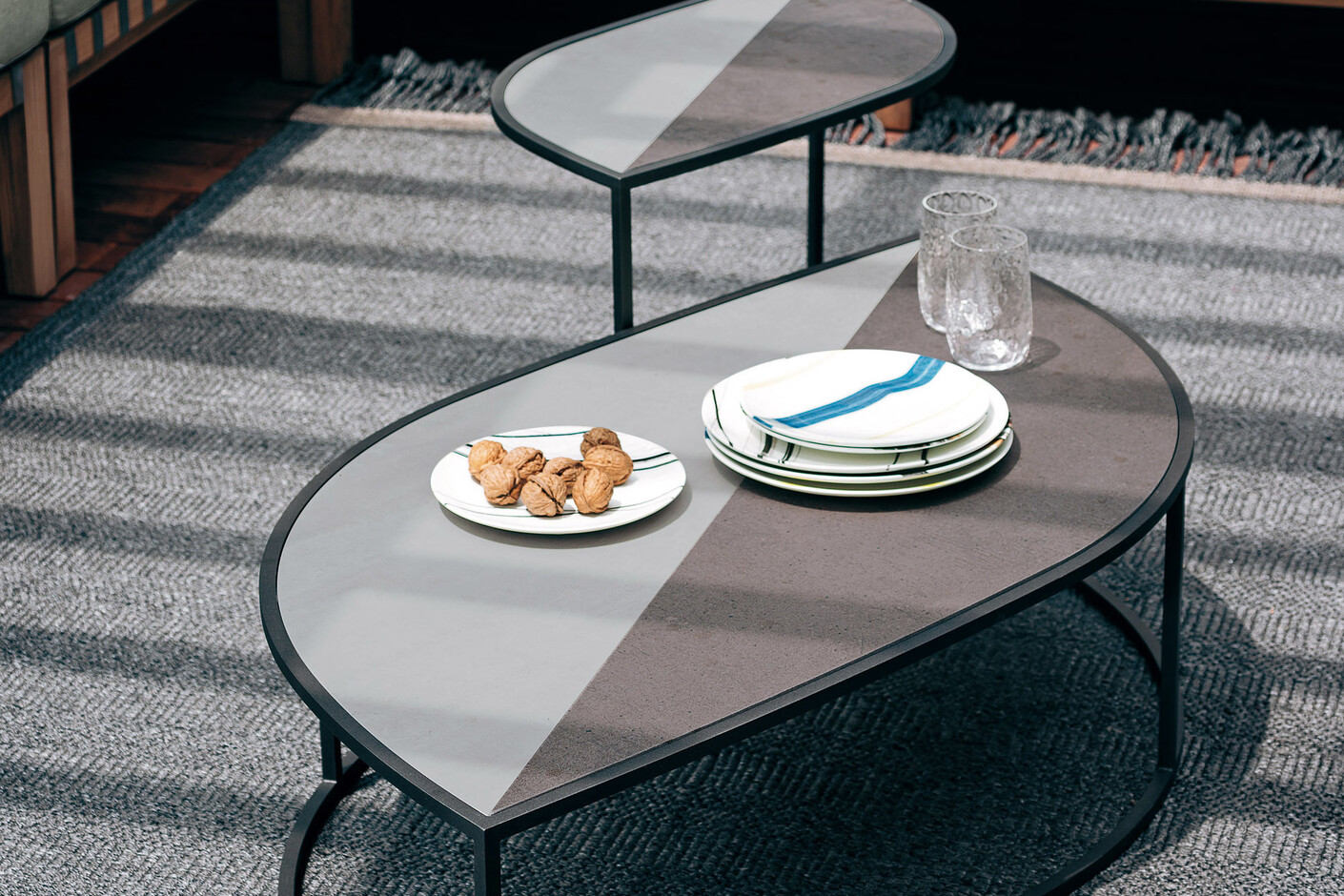 LEAF side and coffee tables