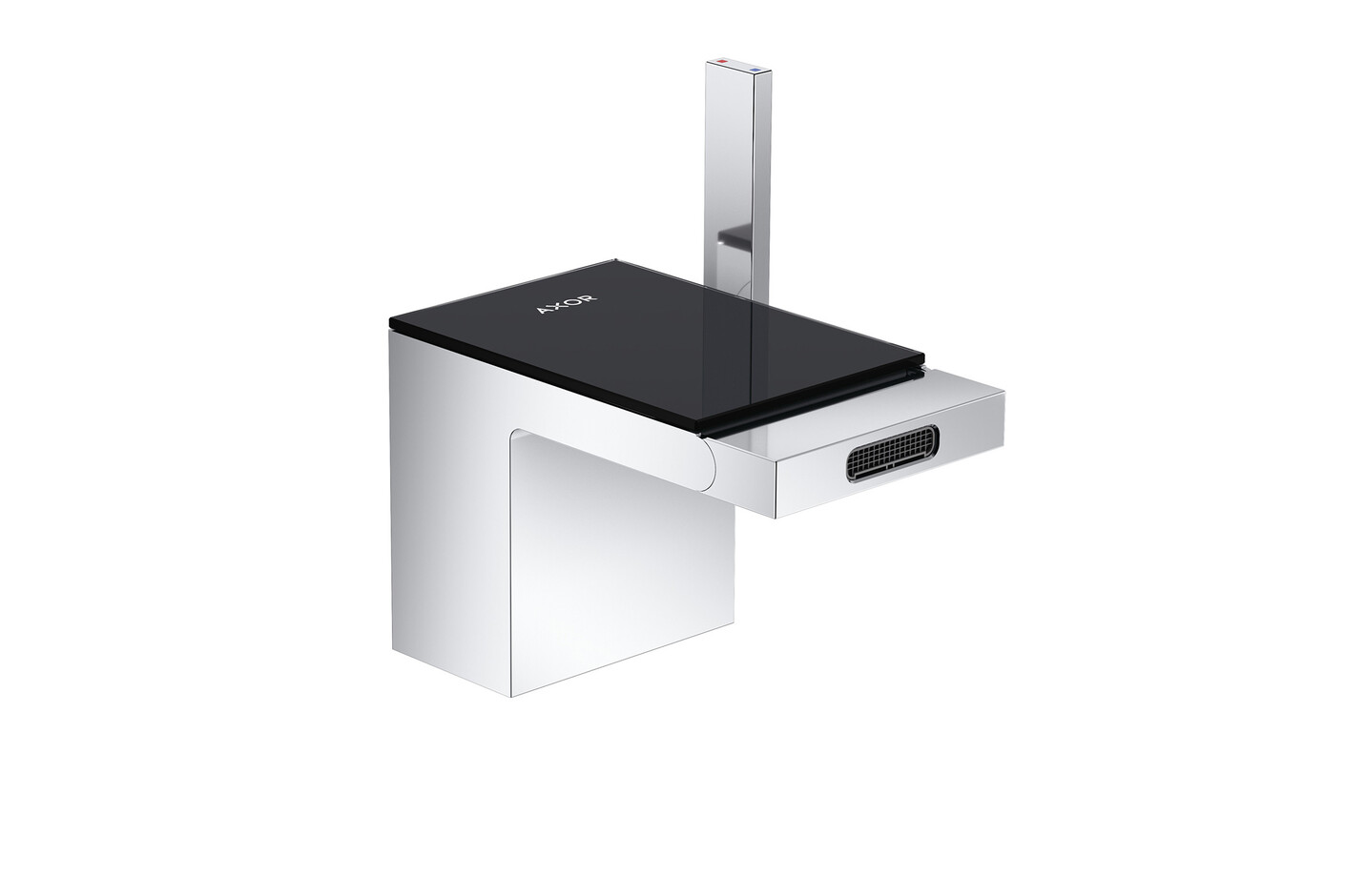 AXOR MyEdition Single lever bidet mixer with push-open waste set