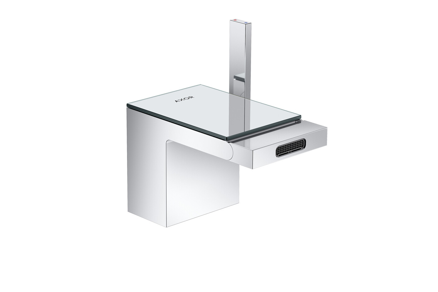 AXOR MyEdition Einhebel-Bidetmischer mit Push-Open Ablaufgarnitur