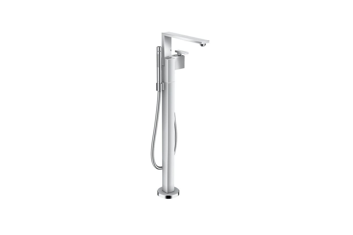 AXOR Edge Einhebel-Wannenmischer bodenstehend - Diamantschliff