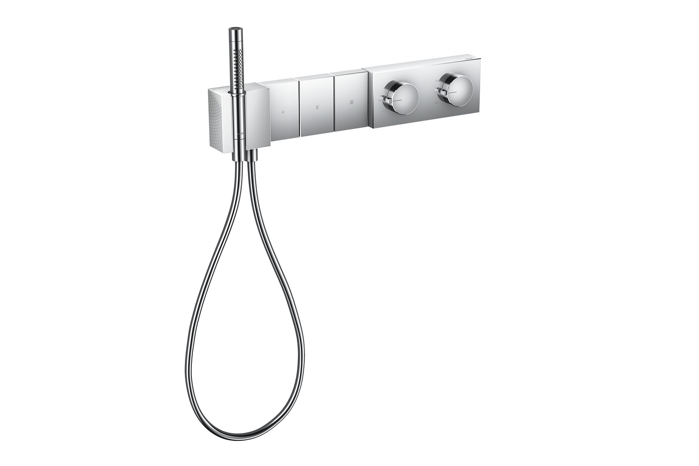 AXOR Edge Thermostatmodul Select 540/100 für 3 Verbraucher Unterputz - Diamantschliff