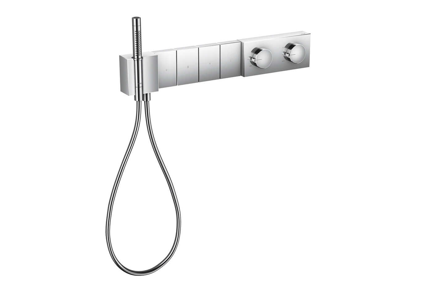 AXOR Edge Thermostatmodul Select 610/100 für 4 Verbraucher Unterputz