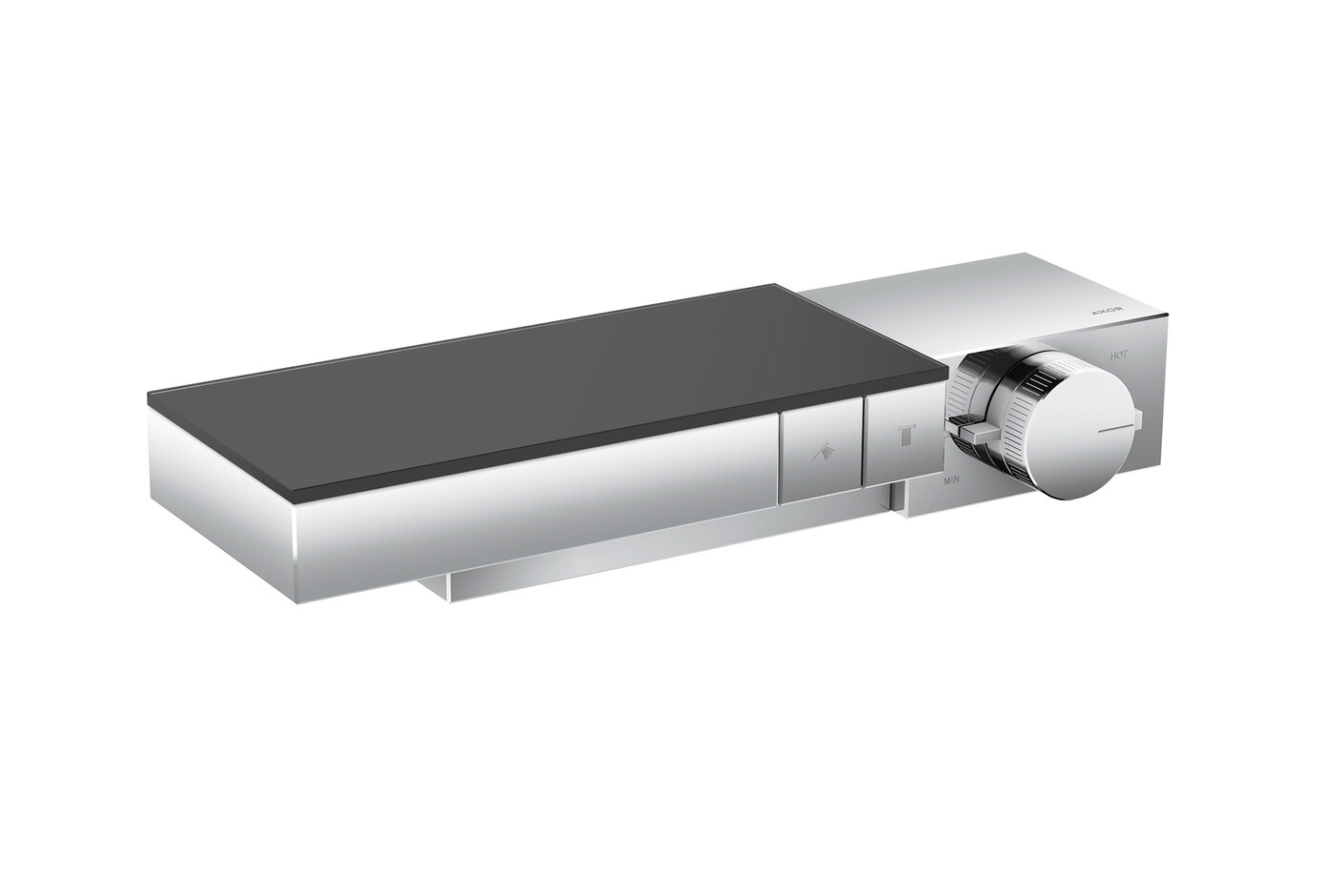 AXOR Edge Thermostat for 2 functions for exposed/concealed installation