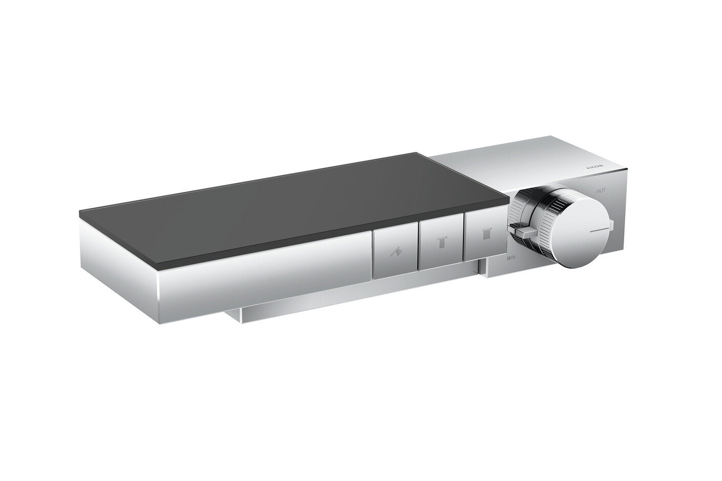 AXOR Edge Thermostat for 3 functions for exposed/concealed installation