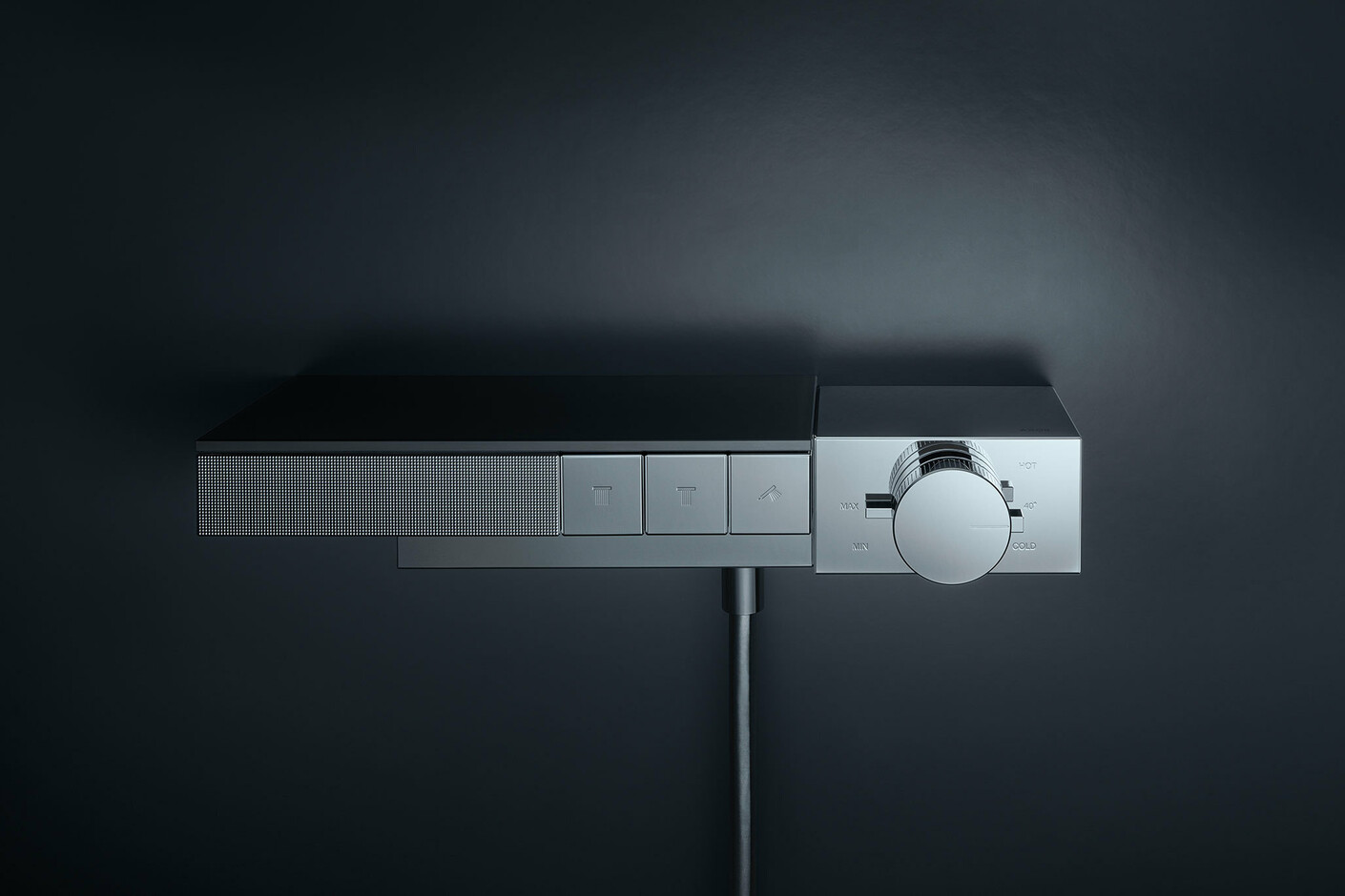 AXOR Edge Thermostat für 3 Verbraucher für Auf-/Unterputzinstallation  - Diamantschliff