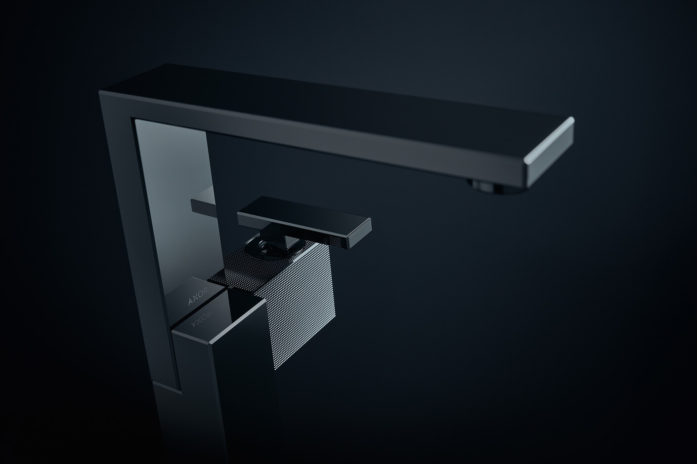 AXOR Edge Einhebel-Waschtischmischer 190 mit Diamantschliff