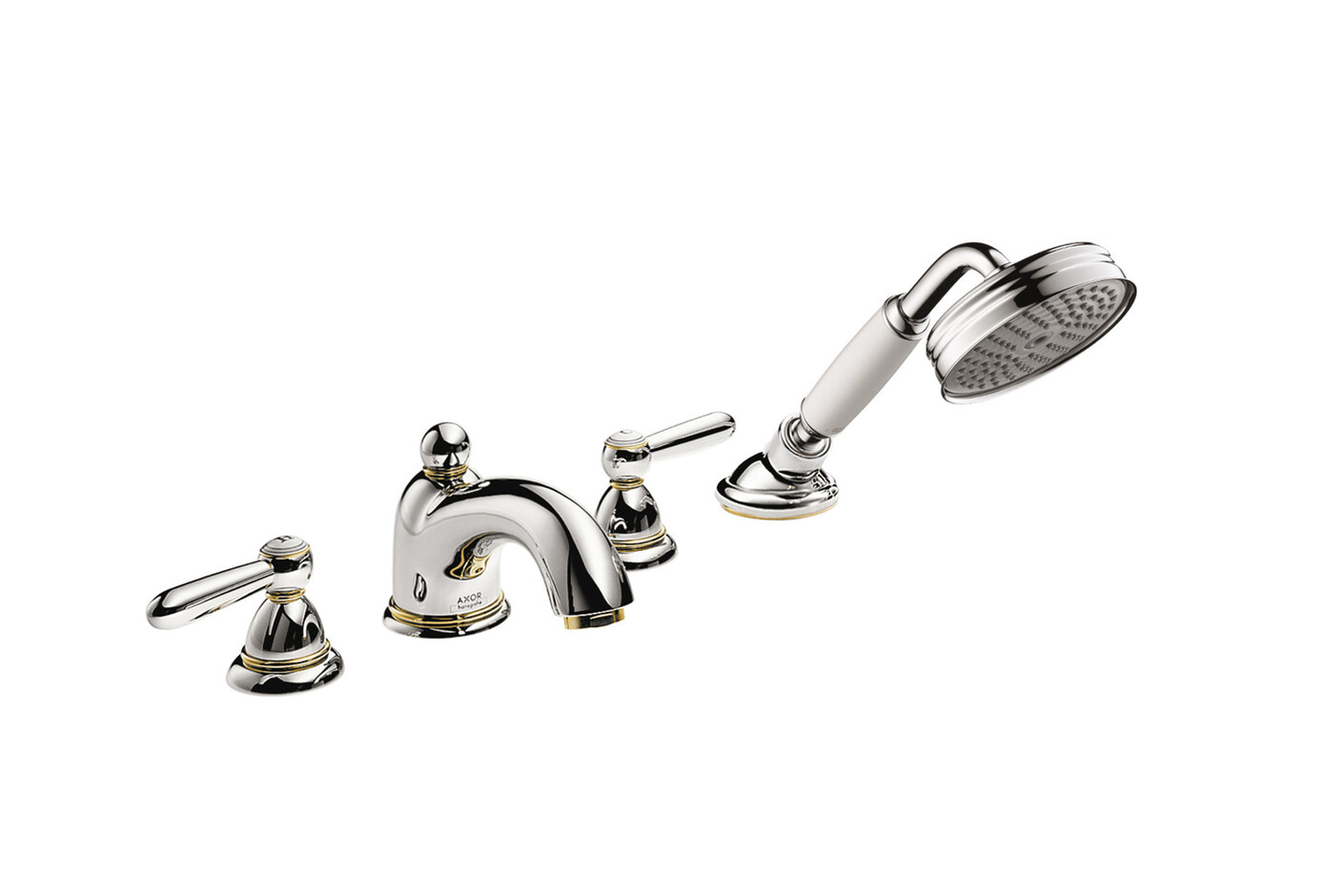 Axor Carlton 4 Loch Wannenrandarmatur Hebel