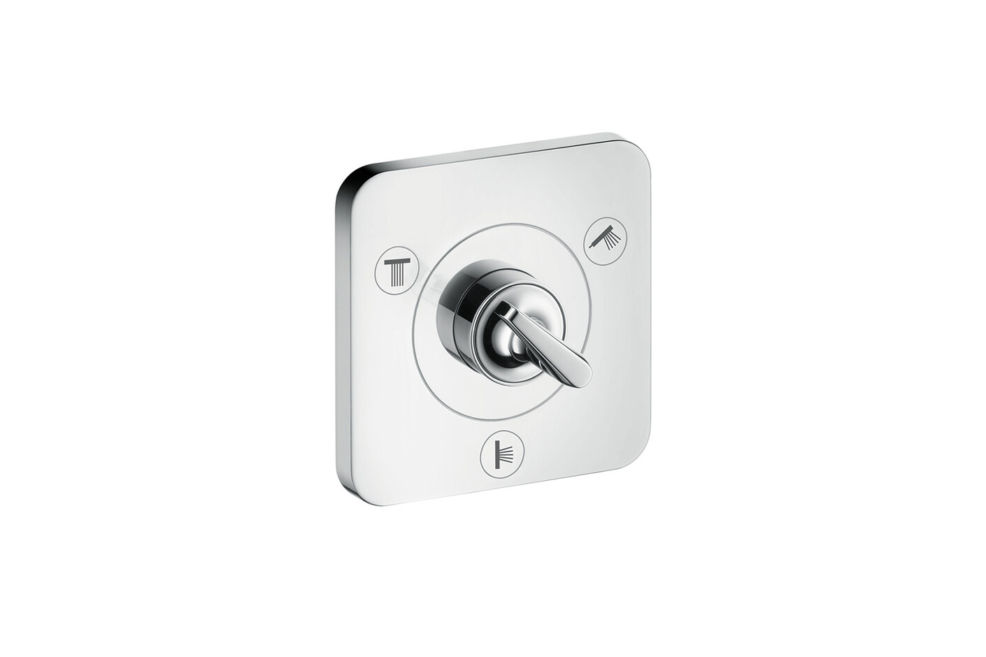 AXOR Citterio E Trio/ Quattro shut-off/ diverter valve 120/120 for concealed installation