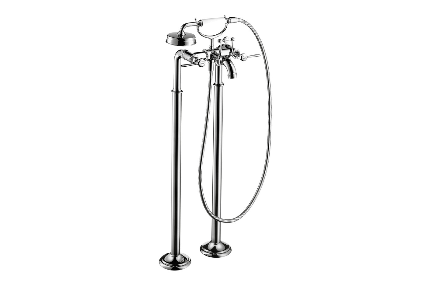 AXOR Montreux 2-handle bath mixer floor-standing with lever handles