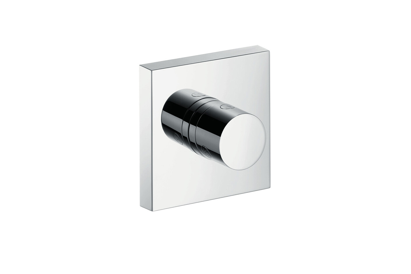 AXOR ShowerSolutions Thermostatic module 120/120 Square for concealed installation