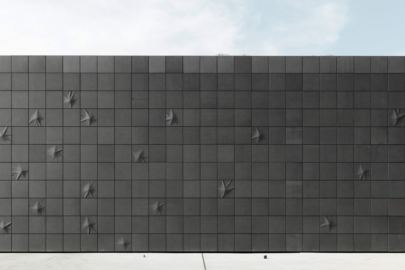 concrete skin, Research and Collections Center Tirol