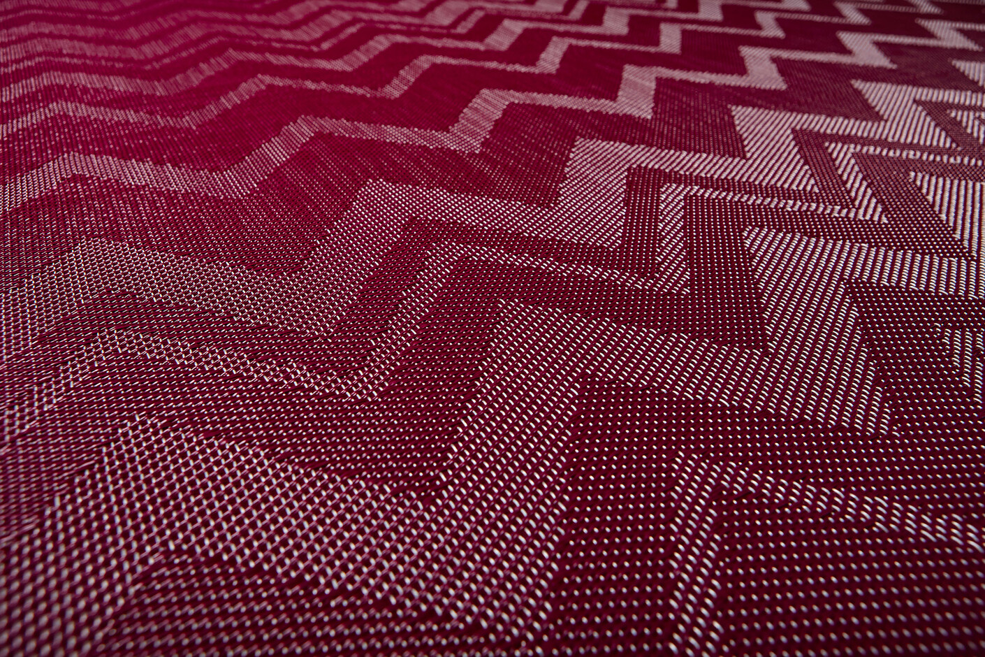 Bolon By Missoni Zigzag Aubergine