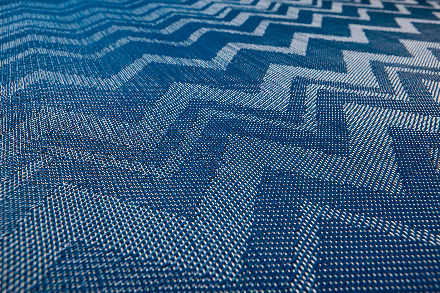 Bolon By Missoni Zigzag Cyan