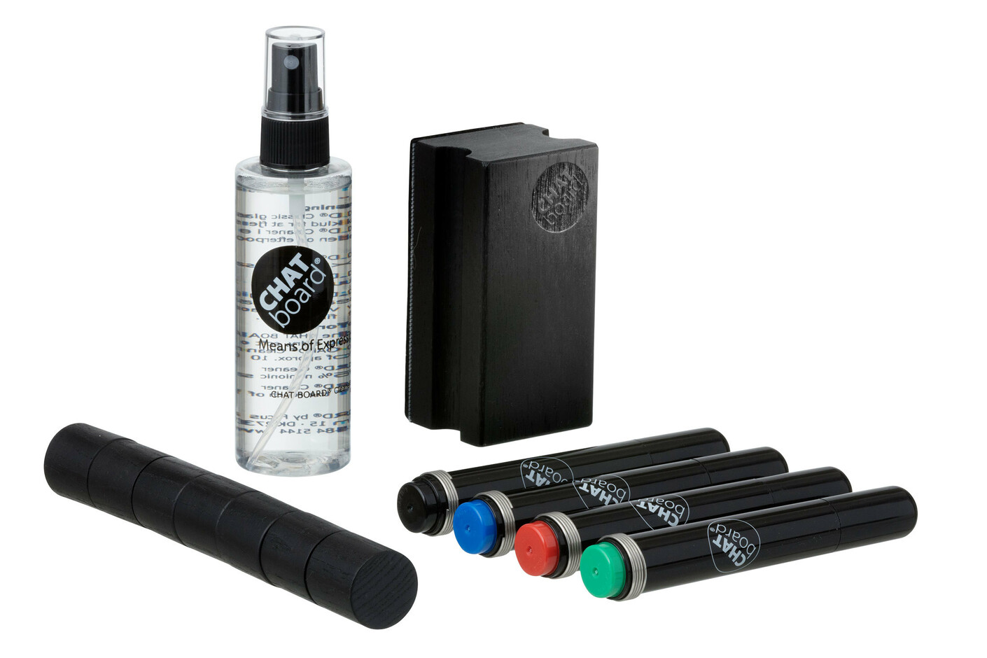 CHAT BOARD® Woody Starter Set Black