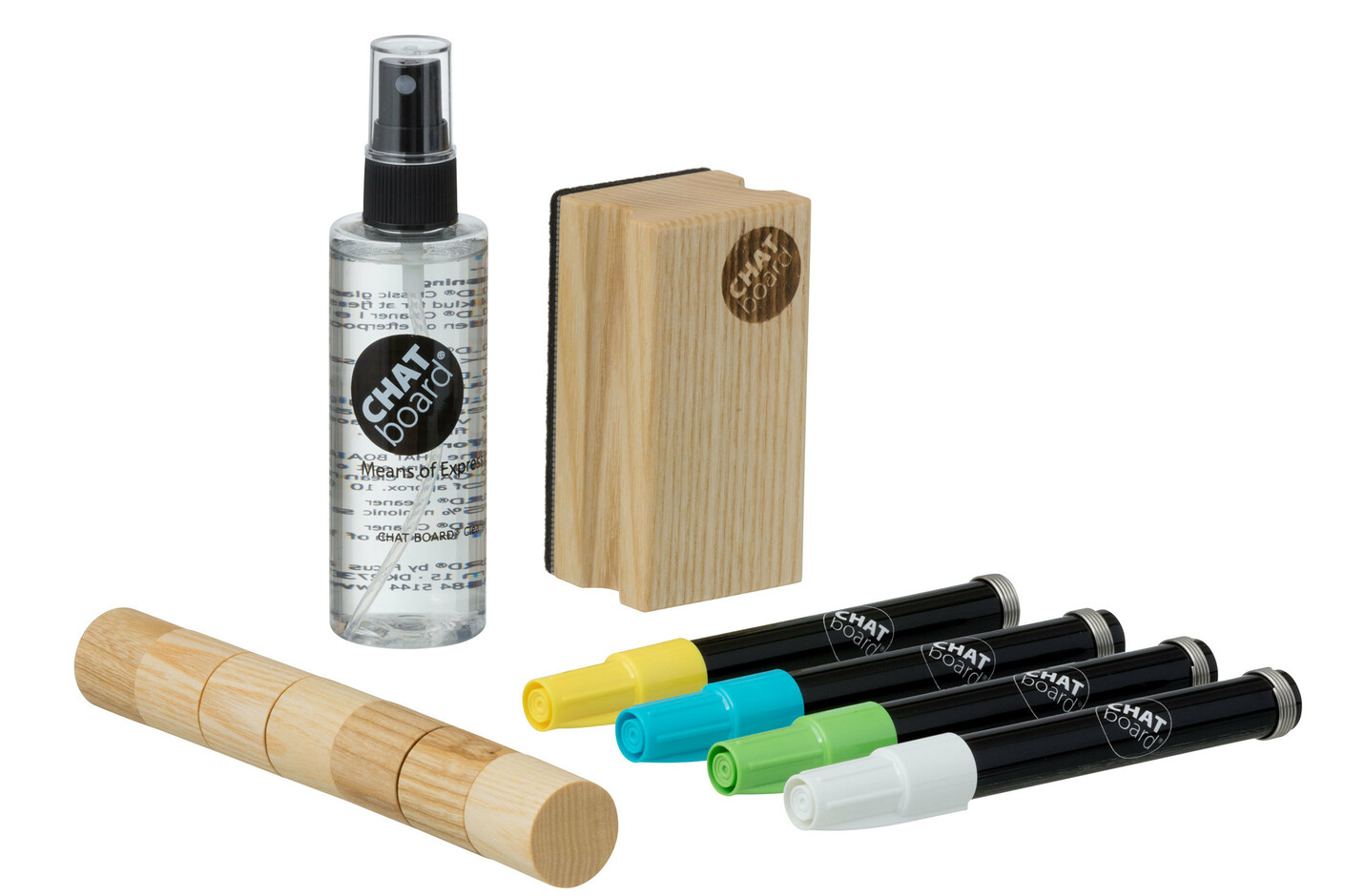 CHAT BOARD® Woody Starter Set Natural Neon (1)