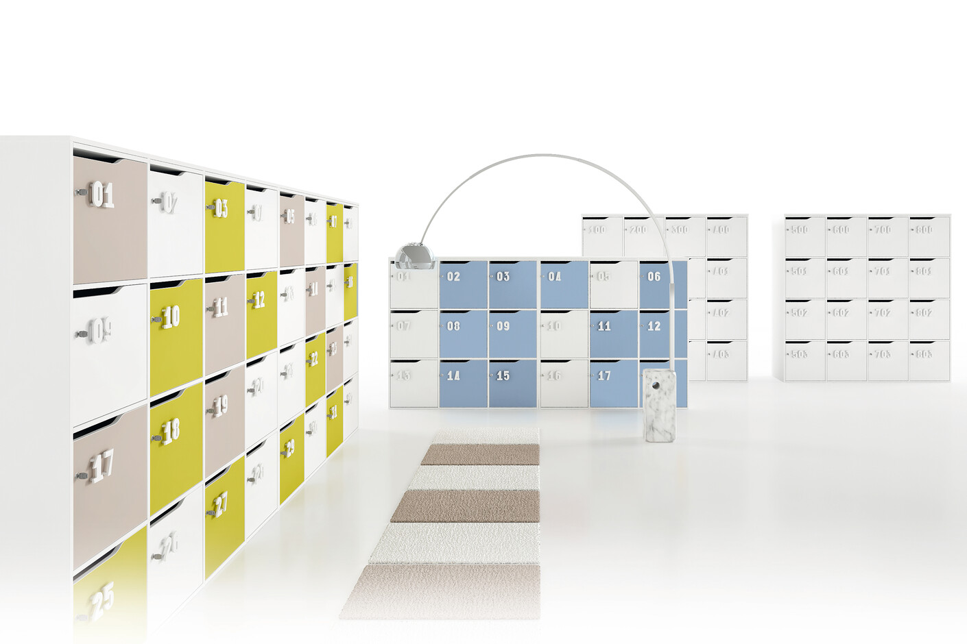 DV549 lockers