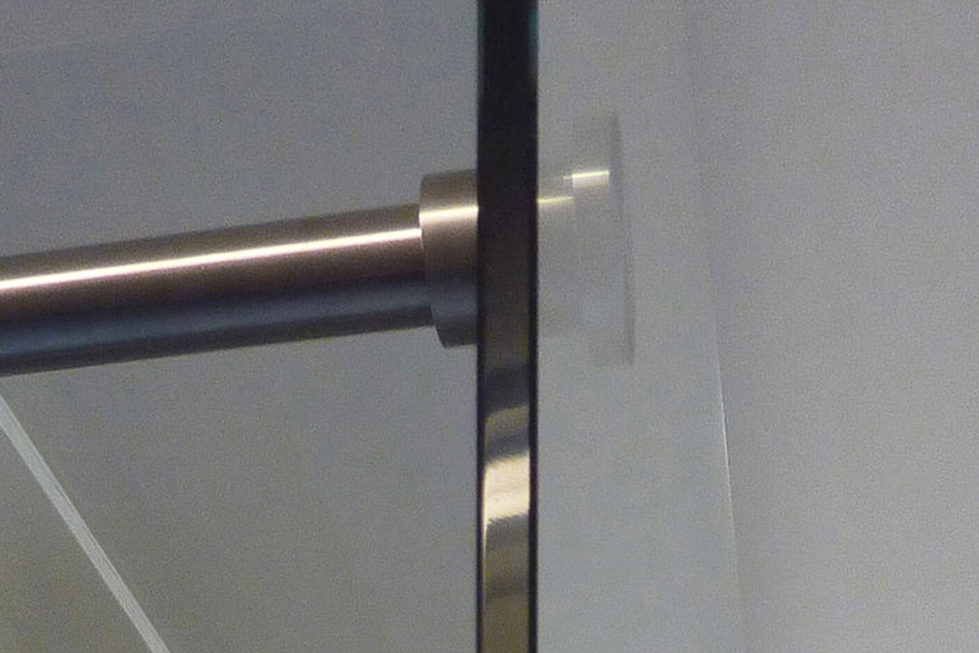 Duschvorhangstange Verklebt 1