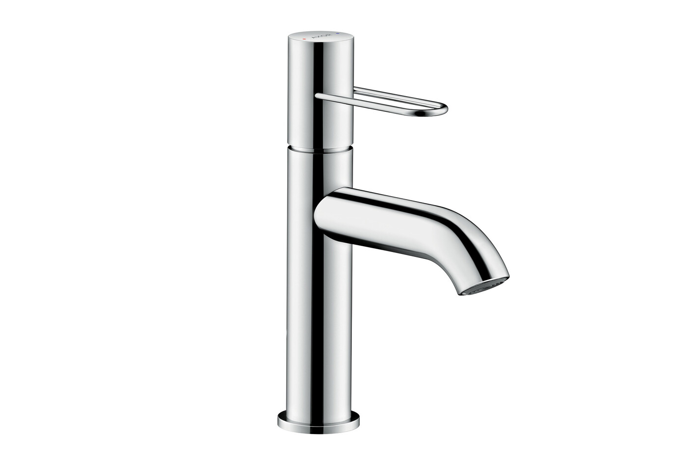 AXOR Uno Single lever basin mixer 100, loop handle, with pop-up waste set