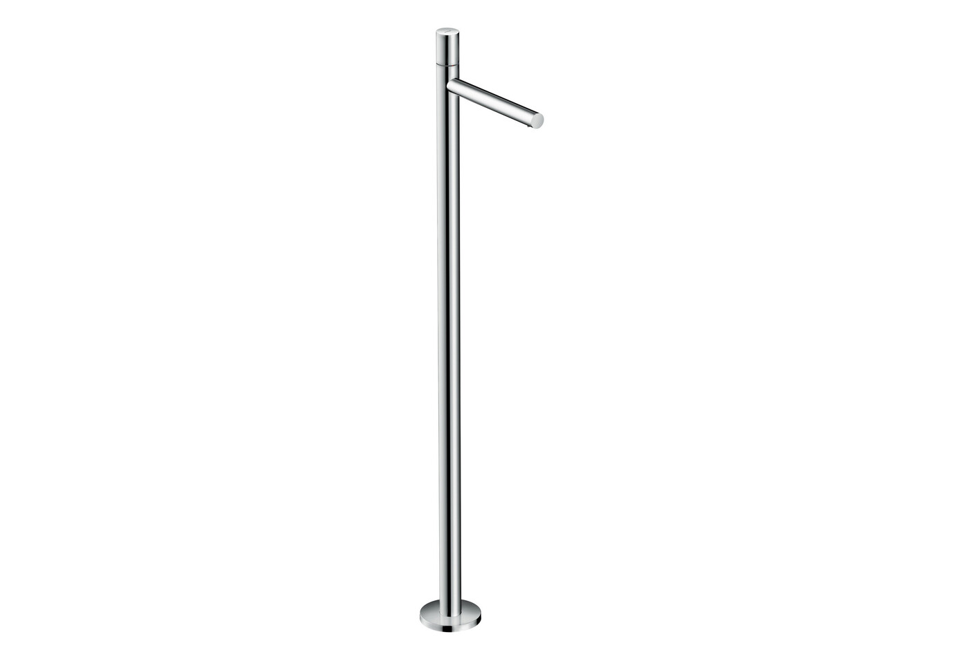 AXOR Uno Single lever basin mixer floor-standing, zero handle, without waste set