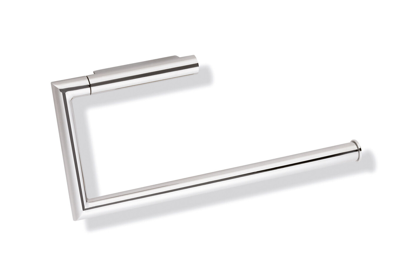 Toilet Roll Holder, double finish - chrome