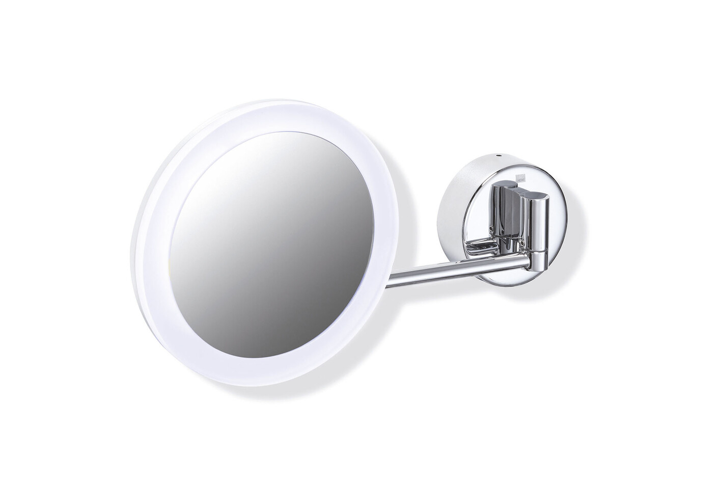 Cosmetic mirror, illuminated