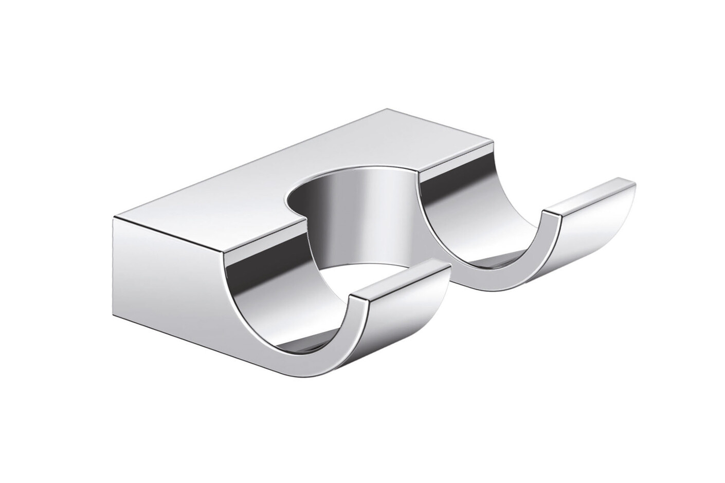 Double hook finish - chrome